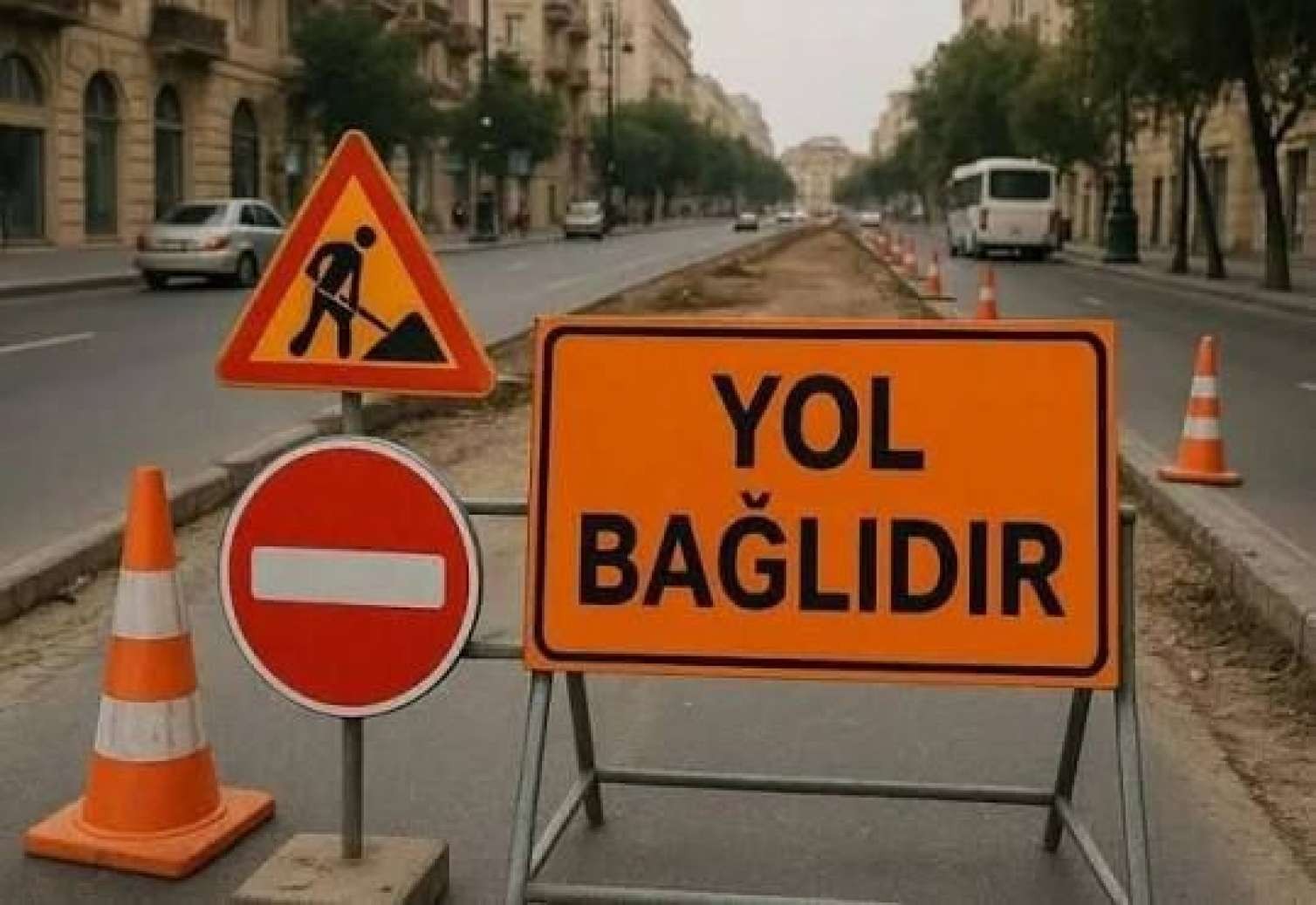 Dərslərə az qalmış Bakıda yollar bağlandı: Sakinlər NARAZIDIR –   AAYDA-dan açıqlama