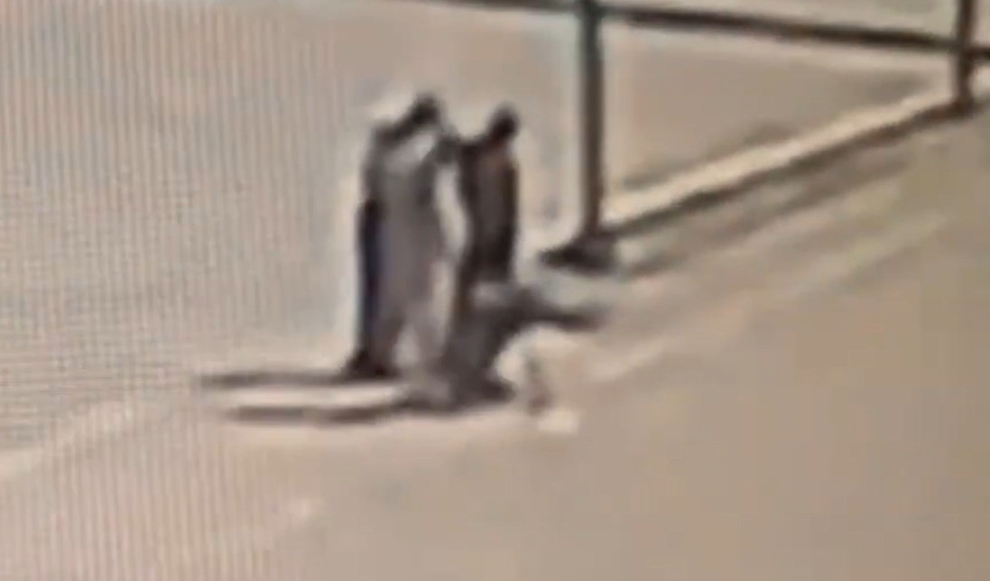 Bakıda düz xətti qırıq-qırıq xəttə çevirənlər kameraya düşdülər - Video