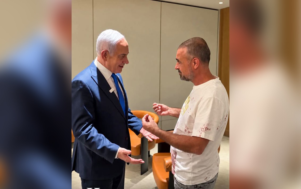 150 nəfəri ölümdən xilas etdi, Netanyahu ilə görüşdü - Video