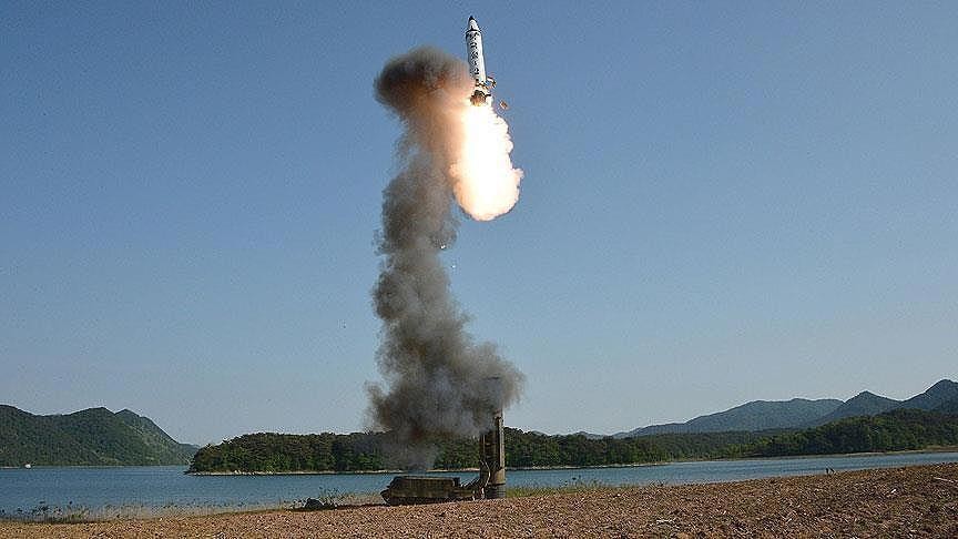 North Korea launches projectiles toward East Sea