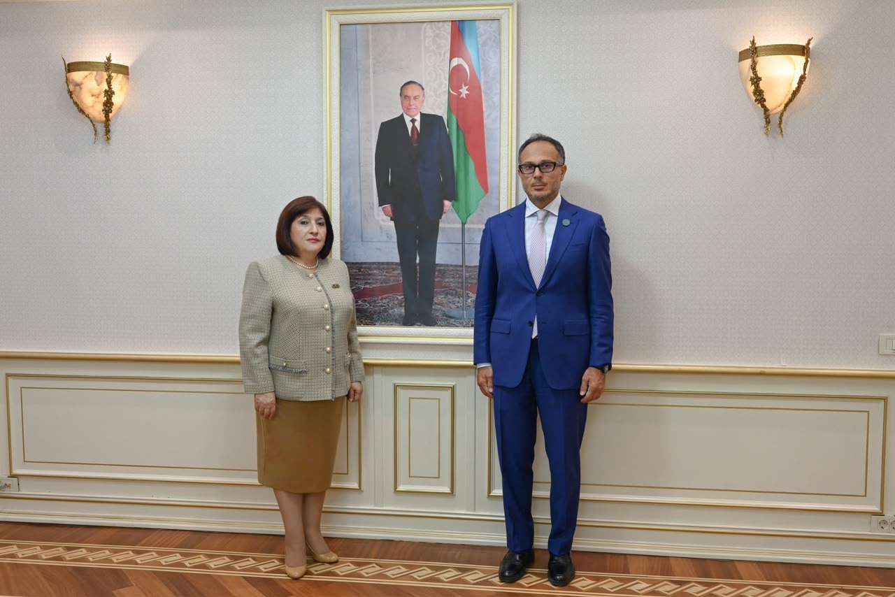 Azerbaijan parliament speaker meets TURKPA secretary general