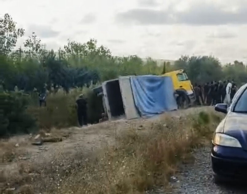 Siyəzəndə ağır qəza oldu
