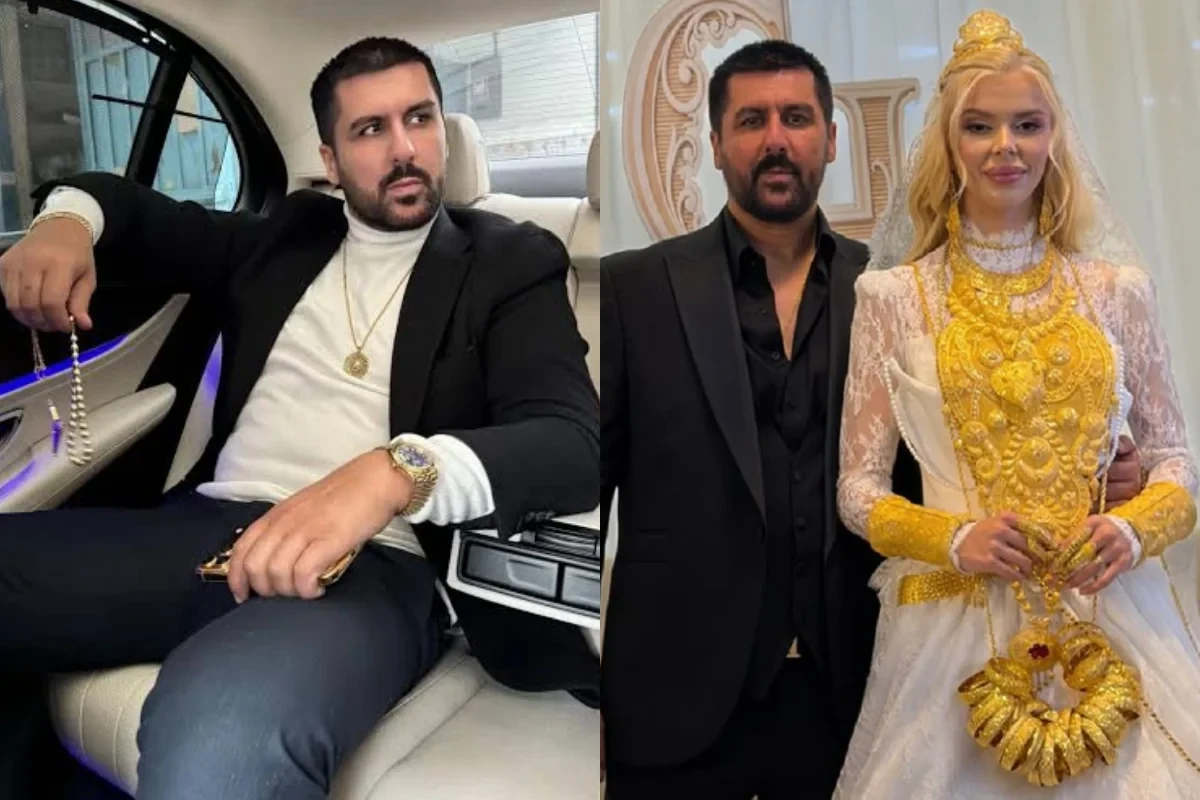 Türkiyədə dəbdəbəli toy edən "Vanlı Kara Haydar" saxlanıldı: Məclisdə taxılan qızıllar araşdırılır - FOTO - VİDEO