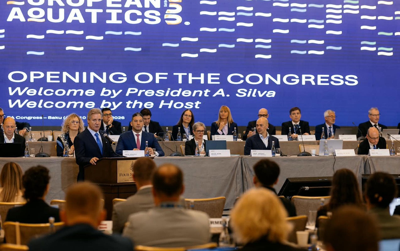 Bakıda “European Aquatics”in Konqresi başa çatıb -