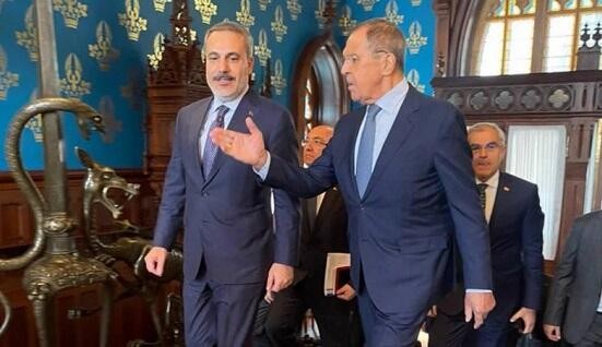 Fidan meets Lavrov in Baku - Photo