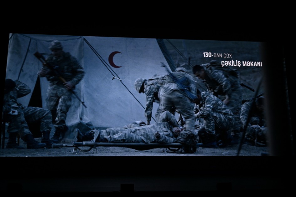 “44” bədii filmi ictimaiyyətə təqdim olundu –