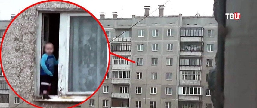 8-ci mərtəbədən yıxılan 5 yaşlı qız sağ qaldı - Möcüzə?