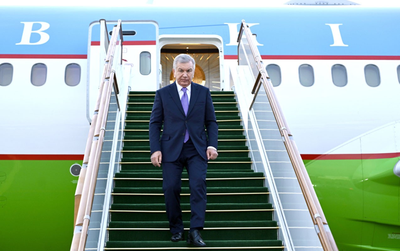 Mirziyoyev də Bakıdadır -