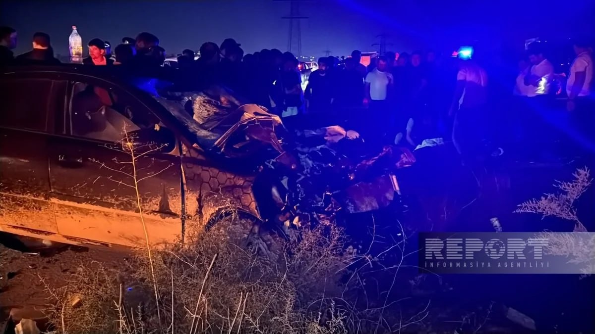 Masazırda motosikletlə avtomobil toqquşdu -