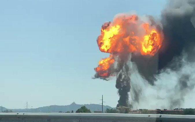 Explosion triggers major fire on gas pipeline in Russia