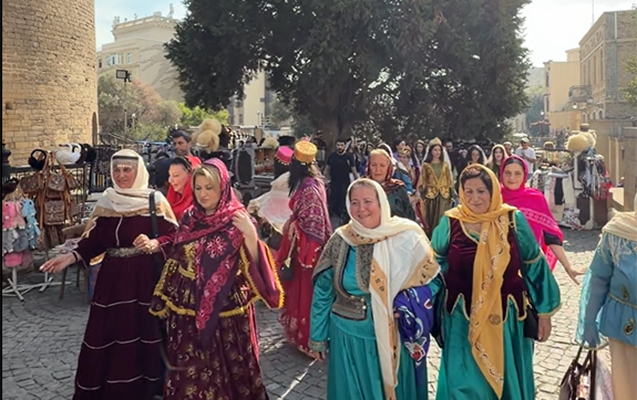 Bakıda “Kəlağayı” yürüşü -