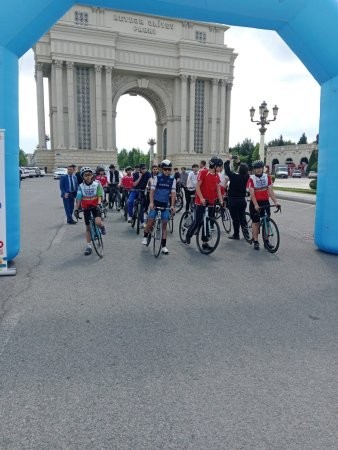 Gəncədə Dünya Velosiped Gününə həsr olunmuş veloyürüş təşkil edilib