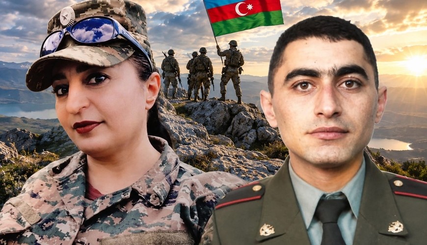 Qardaşının qərbri üzərində and içib snayper olan erməni qızı -