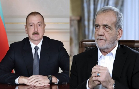 Azerbaijani President extends condolences to Iranian counterpart