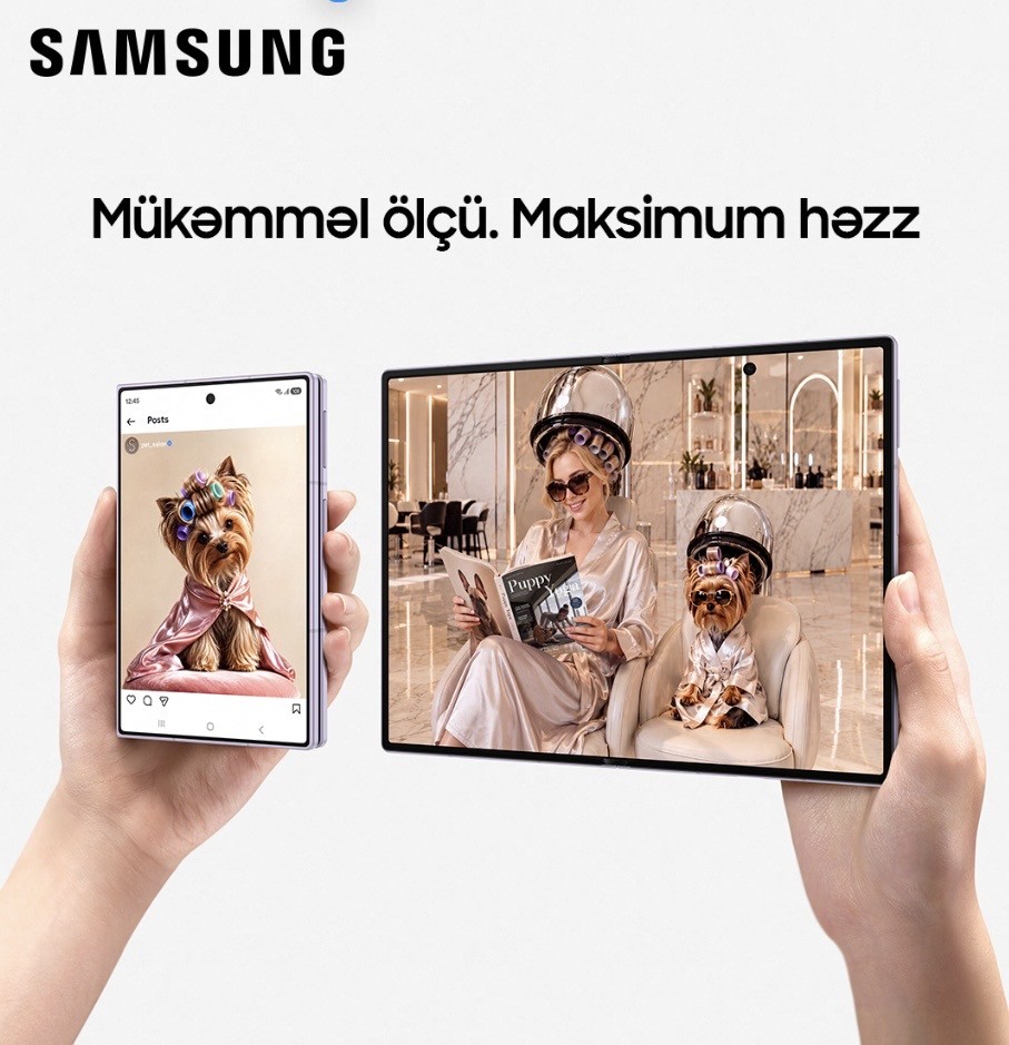 Galaxy Z Fold8-də süni intellekt yeni mərhələyə keçir: Galaxy AI-ın ən ağıllı nəsli artıq Azərbaycandadır