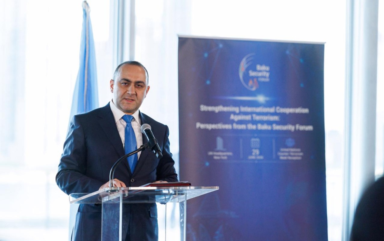 BMT-də Bakı Təhlükəsizlik Forumunun beynəlxalq ictimaiyyətə təqdimatı keçirildi -