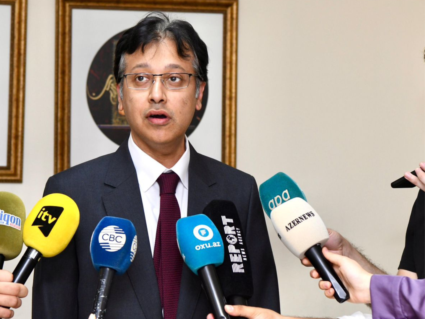 Pakistan səfiri Azərbaycanın dəstəyindən yazdı