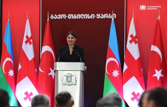 Gürcü nazir müavini: Bakı-Tbilisi-Qars dəmir yolu Avropa ilə Asiya arasında əlaqələri daha da dərinləşdirəcək
