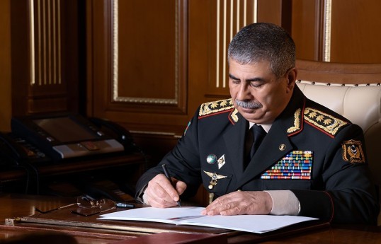 Azərbaycanın müdafiə naziri Türkiyəyə başsağlığı verib