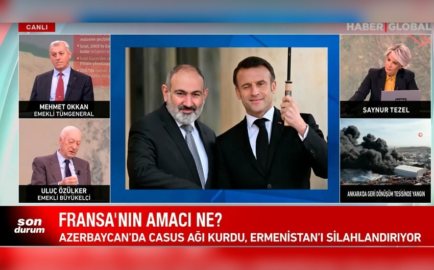 “Haber Global” Makronun anti-Azərbaycan planı barədə -