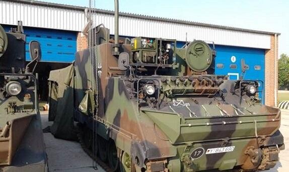 This country sent armored combat vehicles to Ukraine