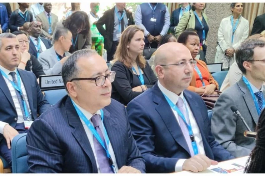 Азербайджанская делегация принимает участие в сессии ООН<span class="qirmizi"></span>