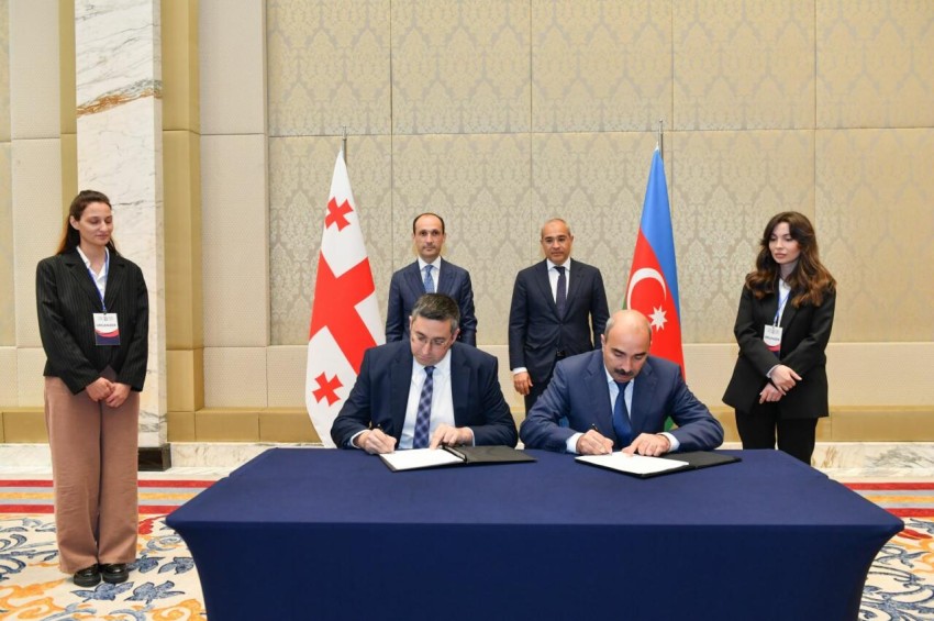 Азербайджан и Грузия подписали документ о сотрудничестве<span class="qirmizi"></span>