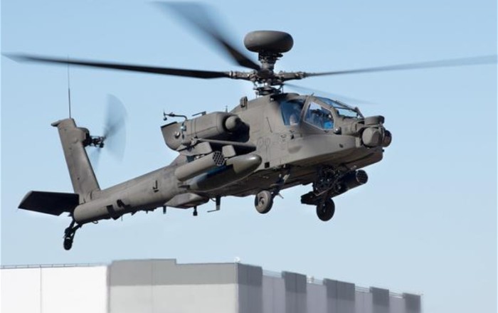 В США потерпел крушение военный вертолет Apache