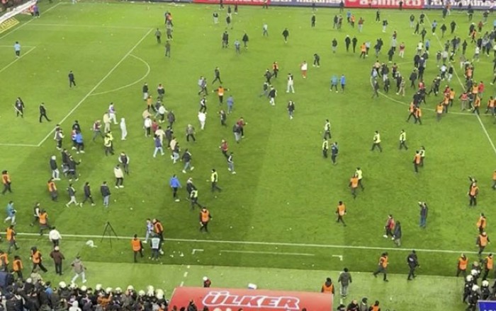 “Trabzonspor” – “Fənərbaxça” oyununa görə 12 nəfər saxlanıldı