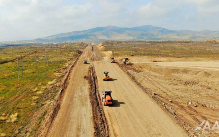Началось строительство автомобильной дороги в Аскеран
