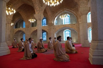В Шуше совершен праздничный намаз -