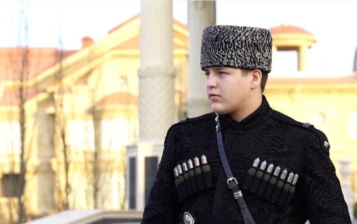 16-летний сын Кадырова стал куратором Российского университета спецназа имени Путина