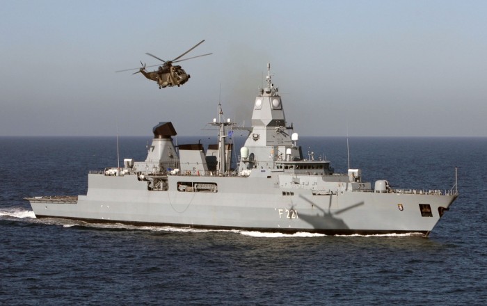 Германия выводит свой фрегат из Красного моря