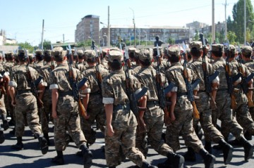 The call for military service begins in Armenia