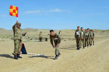 Azerbaijan Army holds paramilitary cross championship -