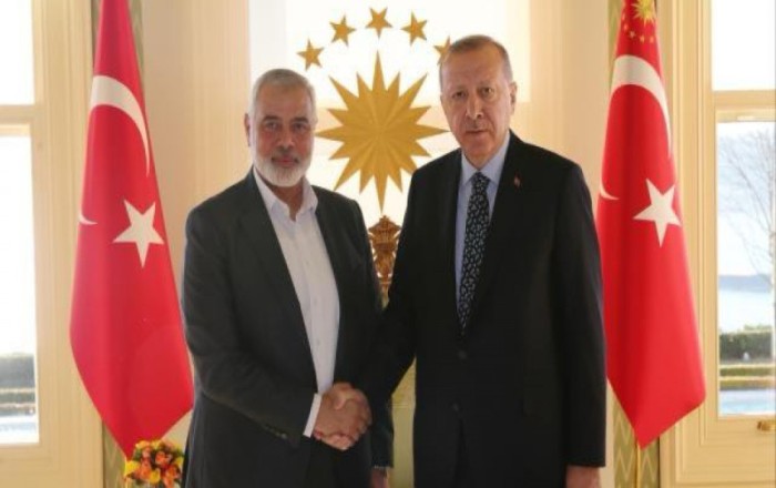 Эрдоган встретился с главой политбюро ХАМАС