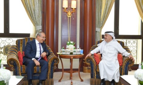 Микаил Джаббаров встретился с президентом Saudi Aramco - ФОТО