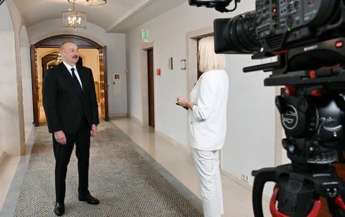 İlham Əliyevin “Euronews” televiziyasına müsahibəsi –
