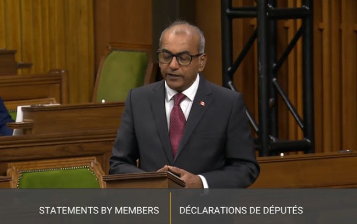 Kanada parlamentində 28 Mayla bağlı çıxış edildi - Video