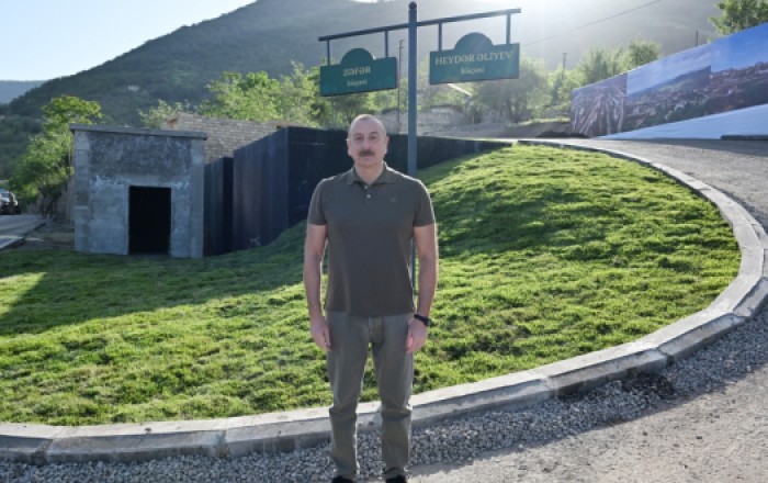 Алиев в Лачине