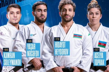 Another 4 Azerbaijani judokas to vie for medals at UAE World Championships
