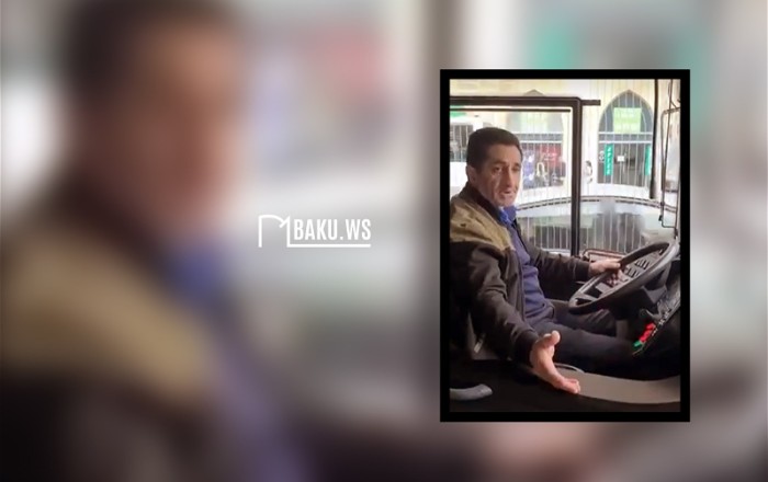 В Баку водитель автобуса отказался открыть пандус человеку в инвалидной коляске – ВИДЕО