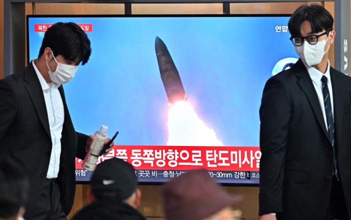 N. Korea fires short-range ballistic missiles toward East Sea