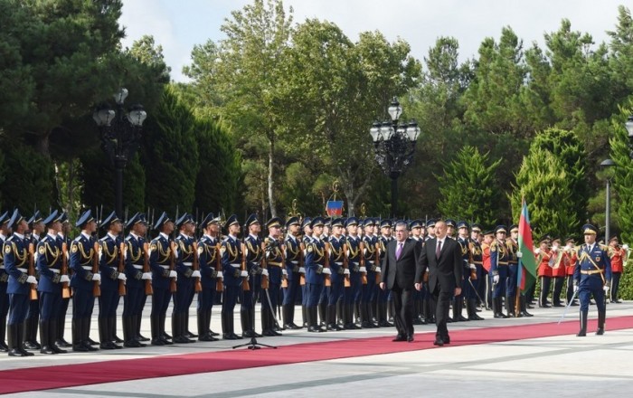 Состоялась церемония официальной встречи президента Таджикистана