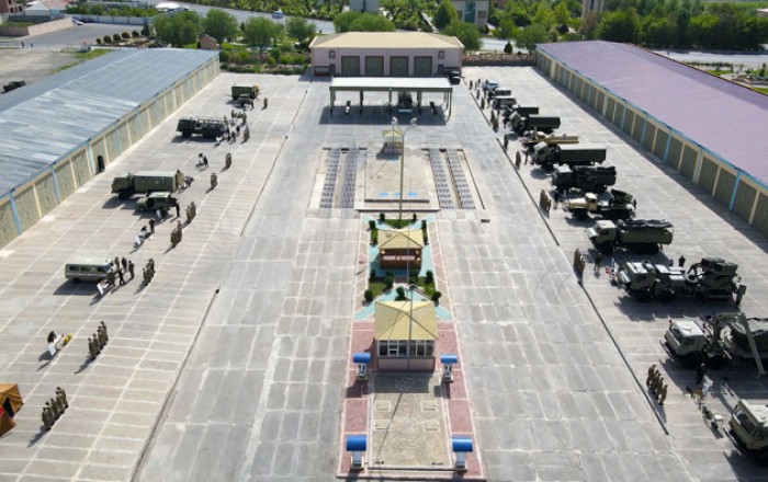 Azerbaijan's Combined Arms Army holds seasonal maintenance of weapons, equipment