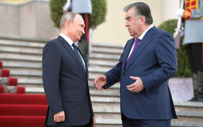 Путин об отношениях с Таджикистаном