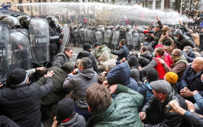 И снова протесты в Тбилиси