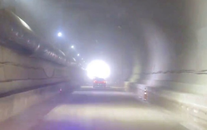 Первые кадры ведущего в Шушу тоннеля