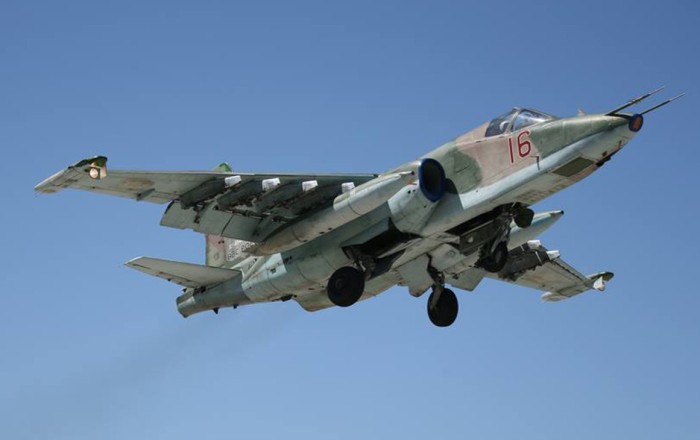 Ukrayna ordusu Donetskdə Rusiyanın Su-25 təyyarəsini vurub
