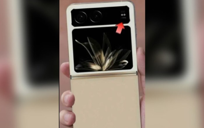 В сети появилась первая фотография смартфона-раскладушки Xiaomi Mix Flip